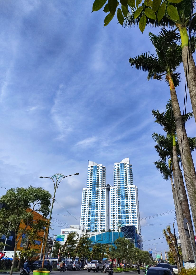 Suasana pusat kota Medan